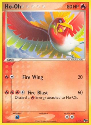 Ho-Oh - Holofoil POP Series 5 - Rare