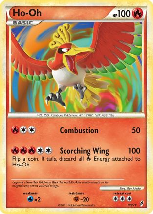 Ho-Oh - Reverse Holofoil Call of Legends - Holo Rare