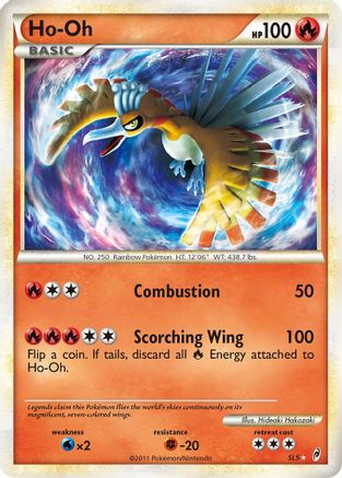 Ho-Oh (Shiny) - Holofoil Call of Legends - Shiny Holo Rare