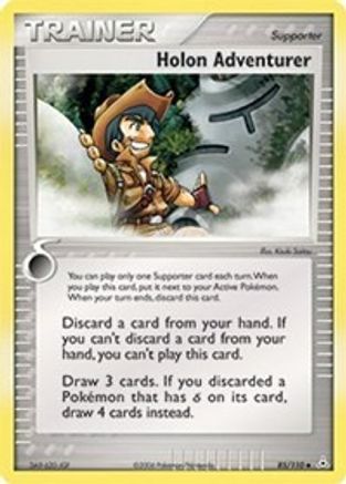 Holon Adventurer 085 - Reverse Holofoil Holon Phantoms - Uncommon