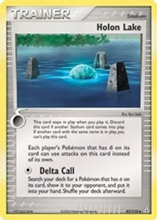 Holon Lake - Reverse Holofoil Holon Phantoms - Uncommon
