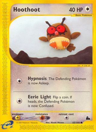 Hoothoot Skyridge - Common