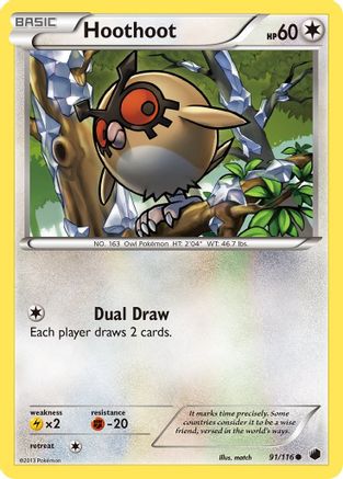 Hoothoot Plasma Freeze - Common
