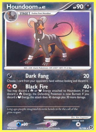 Houndoom Great Encounters - Rare