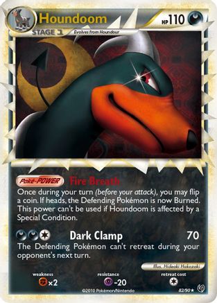 Houndoom (Prime) - Holofoil Undaunted - Ultra Rare
