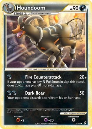 Houndoom - Reverse Holofoil Call of Legends - Holo Rare
