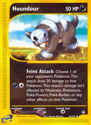 Houndour (87) (87) 087 Aquapolis - Common
