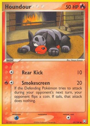 Houndour 059/109 Team Rocket Returns - Common