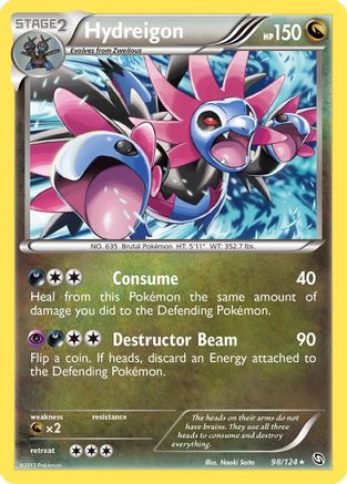 Hydreigon (98) Dragons Exalted - Rare