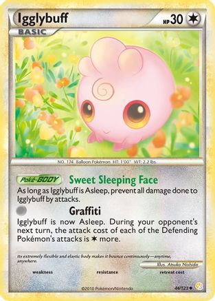 Igglybuff 044 - Reverse Holofoil HeartGold SoulSilver - Uncommon
