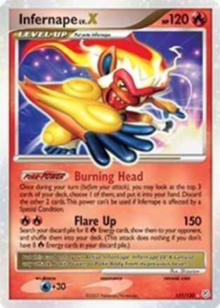 Infernape LV.X - Holofoil Diamond and Pearl - Ultra Rare