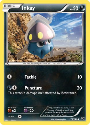 Inkay (75) XY Base Set - Common