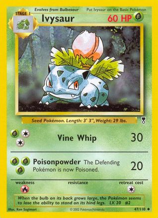 Ivysaur/110 - Reverse Holofoil Legendary Collection - Uncommon