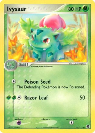 Ivysaur 035/112 FireRed & LeafGreen - Uncommon