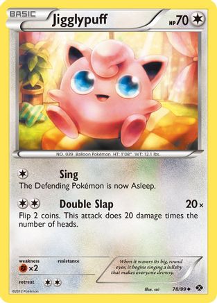 Jigglypuff 078 - Reverse Holofoil Next Destinies - Uncommon
