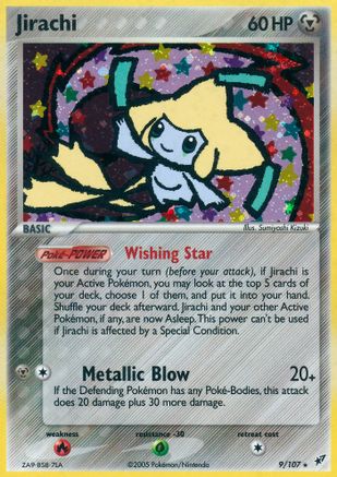 Jirachi - Reverse Holofoil Deoxys - Holo Rare