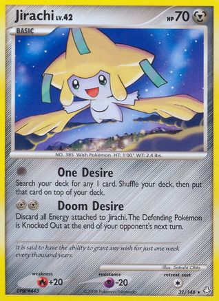 Jirachi Legends Awakened - Rare