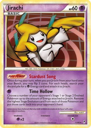 Jirachi - Holofoil Call of Legends - Holo Rare