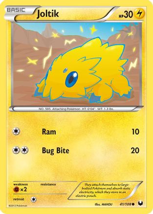 Joltik (41) Dark Explorers - Common