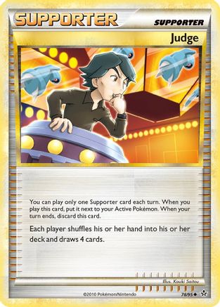 Judge 078 - Reverse Holofoil Unleashed - Uncommon