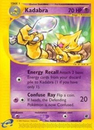 Kadabra 084 - Reverse Holofoil Expedition - Uncommon
