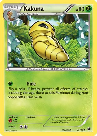 Kakuna/116 Plasma Freeze - Uncommon