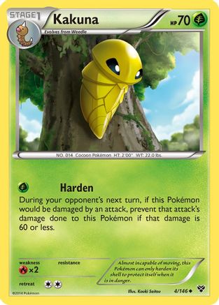 Kakuna XY Base Set - Uncommon