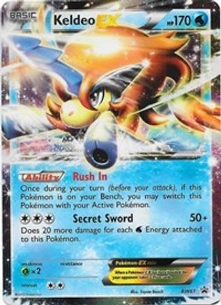Keldeo EX - BW61 - Holofoil Black and White Promos - Promo