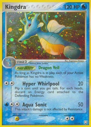Kingdra 012 Team Rocket Returns - Holo Rare