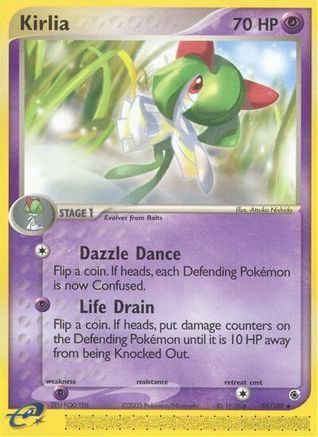 Kirlia - 35/109/109 - Reverse Holofoil Ruby and Sapphire - Uncommon