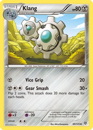 Klang - Reverse Holofoil Plasma Storm - Uncommon