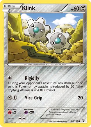 Klink - Reverse Holofoil Plasma Storm - Common