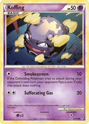 Koffing - Reverse Holofoil Call of Legends - Common