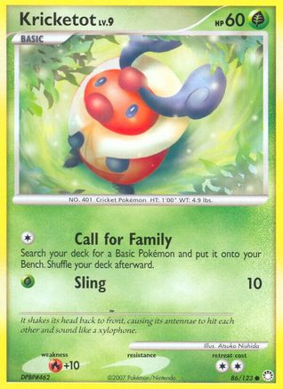 Kricketot Mysterious Treasures - Common