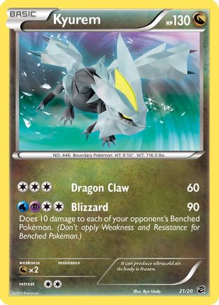 Kyurem - Holofoil Dragon Vault - Holo Rare
