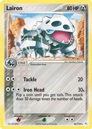 Lairon - Reverse Holofoil Holon Phantoms - Uncommon