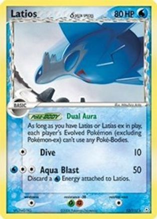 Latios - 012/110 (Delta Species)/110 - Holofoil Holon Phantoms - Holo Rare