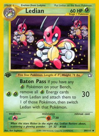 Ledian 039 - Unlimited Neo Genesis - Uncommon