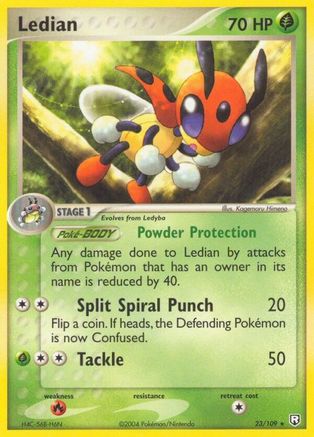 Ledian 023 Team Rocket Returns - Rare
