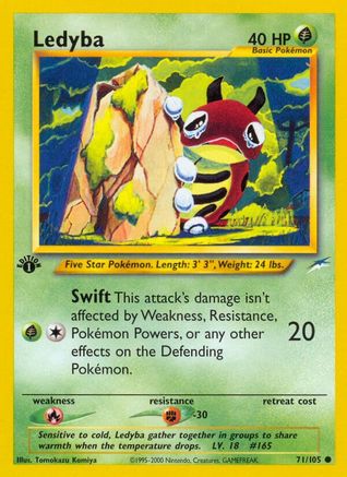 Ledyba 071 - 1st Edition Neo Destiny - Common