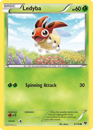 Ledyba XY Base Set - Common