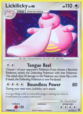 Lickilicky - Reverse Holofoil Secret Wonders - Holo Rare
