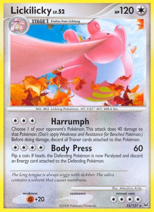 Lickilicky Platinum - Rare