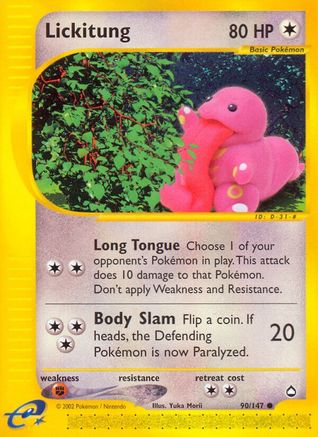 Lickitung Aquapolis - Common
