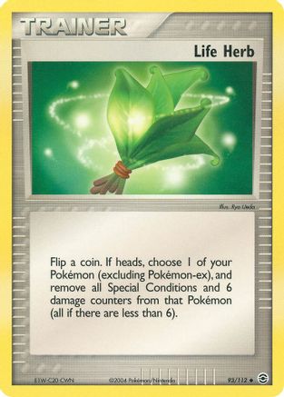 Life Herb FireRed & LeafGreen - Uncommon