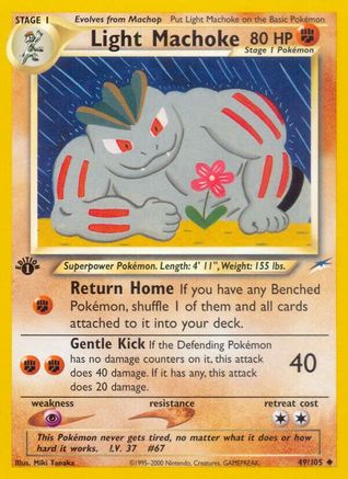 Light Machoke 049 - Unlimited Neo Destiny - Uncommon