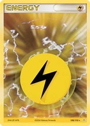 Lightning Energy 108 - Holofoil Holon Phantoms - Holo Rare