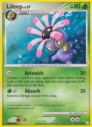 Lileep - Reverse Holofoil Legends Awakened - Common