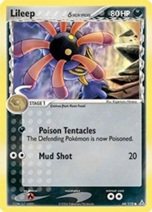 Lileep (Delta Species) 068 - Reverse Holofoil Holon Phantoms - Common
