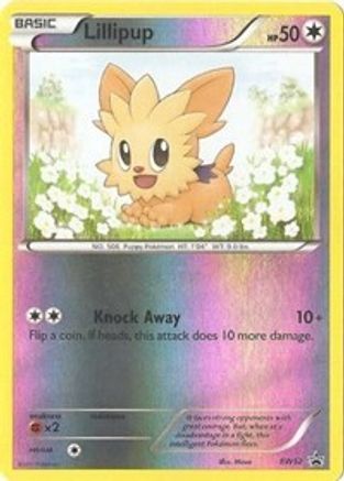 Lillipup - BW52 - Reverse Holofoil Black and White Promos - Promo
